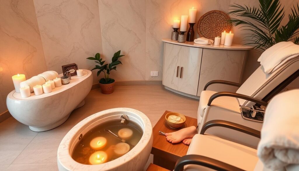 tratamentos profissionais para pés ressecados