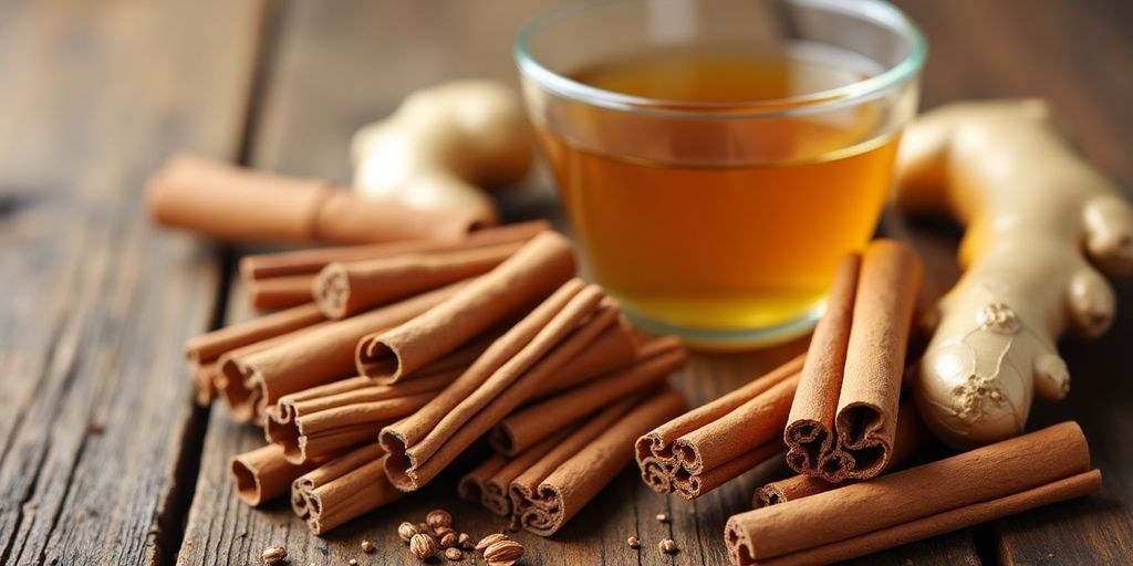 Chá de Gengibre com Canela