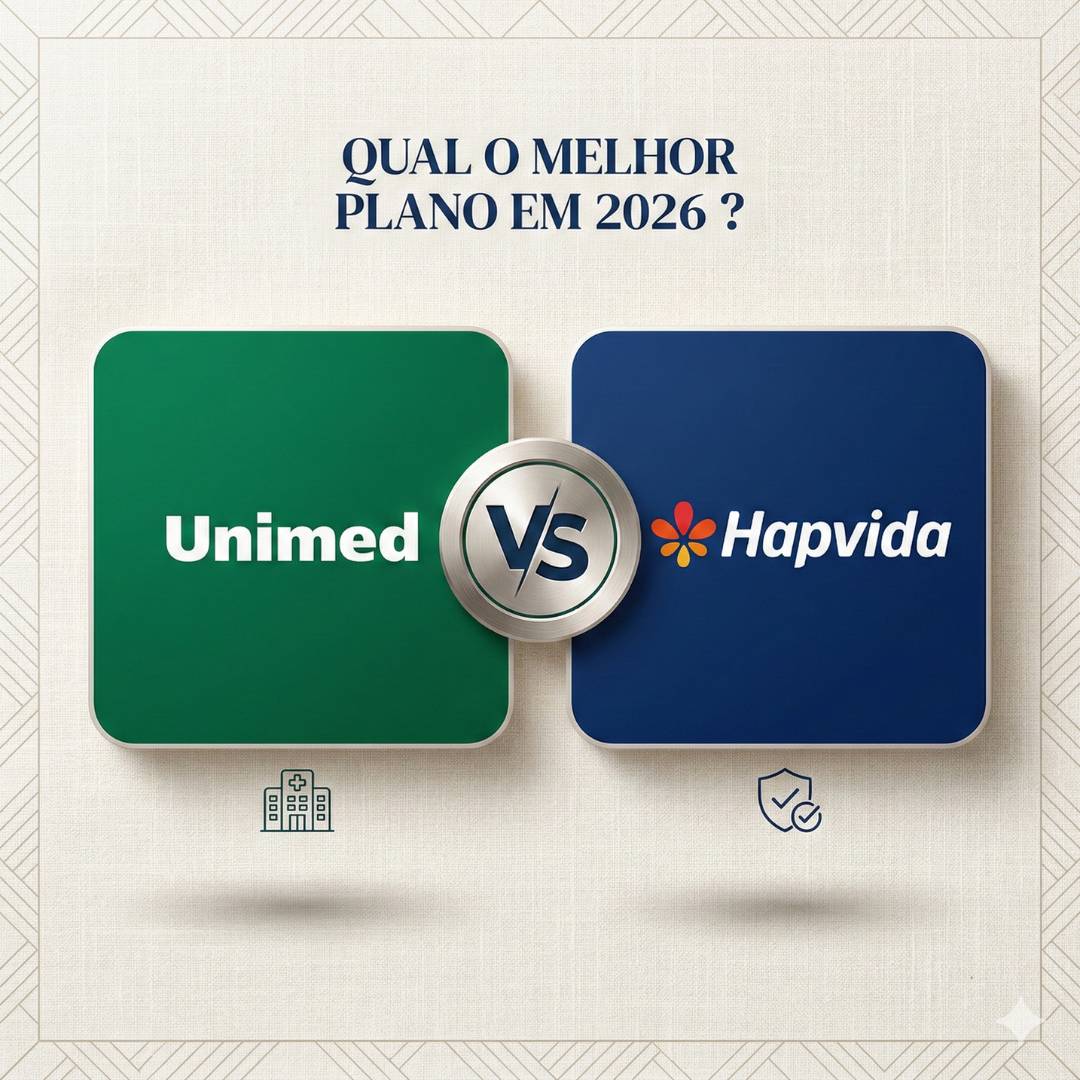 comparativo entre hapvida x unimed 2026