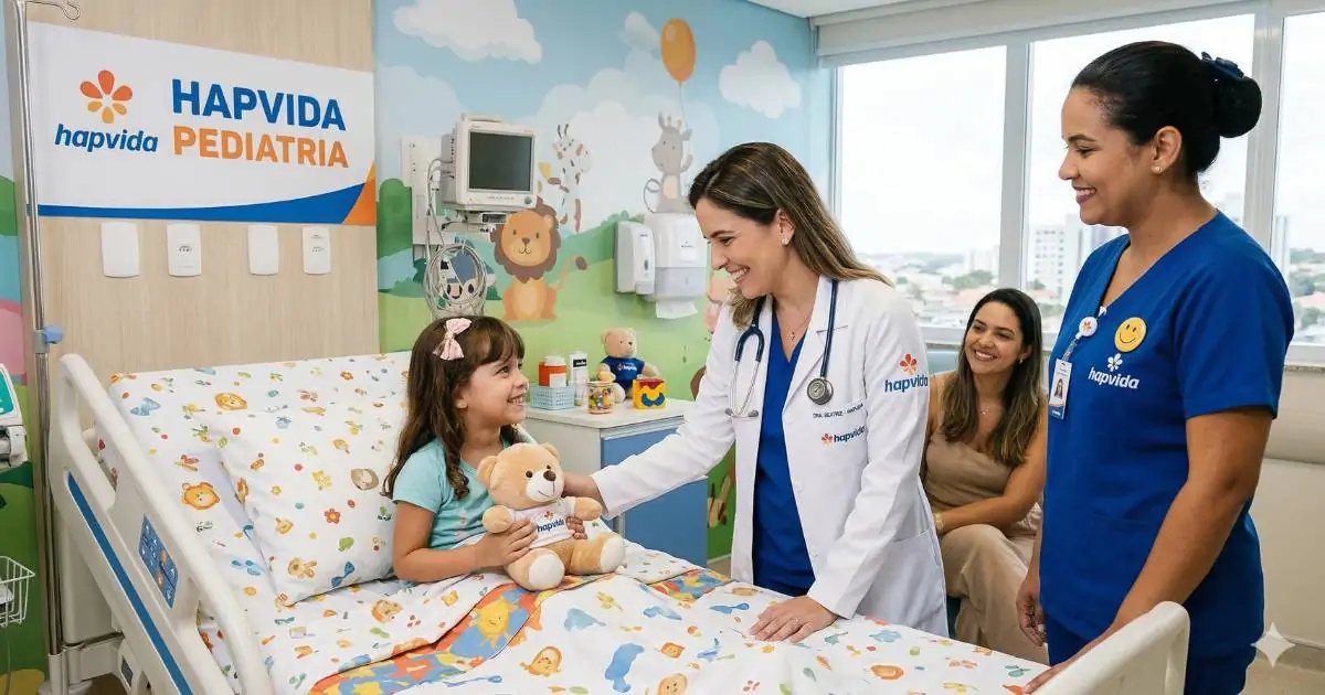 imagem ilustrativa de hospital pediatrico hapvida